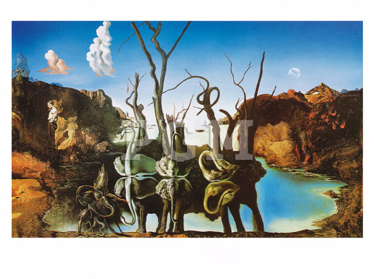 Salvador Dali Reflections Of Elephants Sd Poster Galerie M Nchen