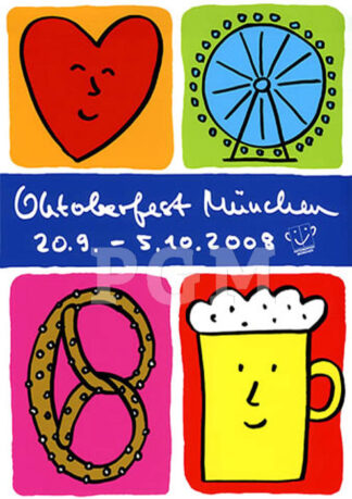 München Oktoberfest Plakate