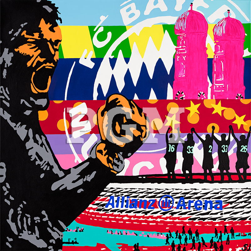 Sylke Janssen Bayern Munchen Nr Poster Galerie Munchen