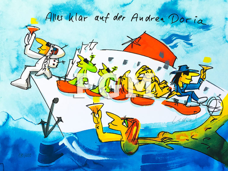 Alles Klar Auf Der Andrea Doria Bedeutung Udo Lindenberg_Alles klar auf der Andrea Doria | Poster Galerie München