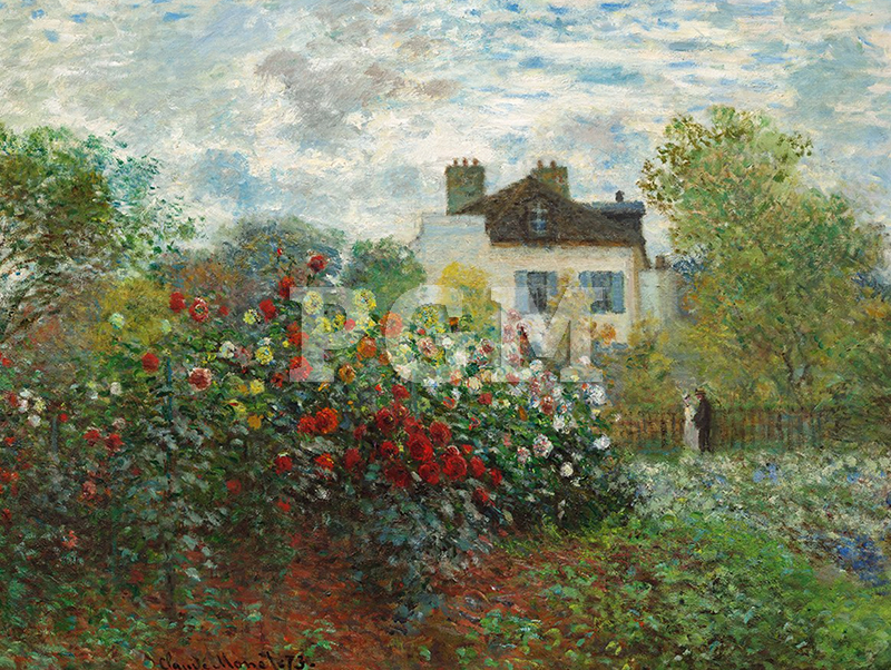 Claude Der Garten des Künstlers in Argenteuil CM60X