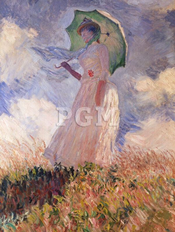 Claude Monet Frau mit Sonnenschirm CM-51X | Poster Galerie München