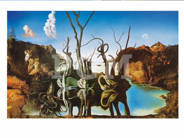 Salvador Dali Reflections of Elephants SD-01 | Poster Galerie München