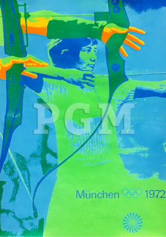 München Olympia 1972 Testplakate